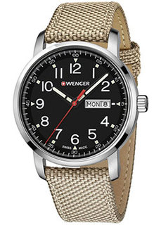 Швейцарские наручные мужские часы Wenger 01.1541.111. Коллекция Attitude