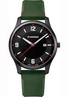 Швейцарские наручные мужские часы Wenger 01.1441.125. Коллекция City Active