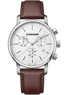 Швейцарские наручные мужские часы Wenger 01.1743.101. Коллекция Urban Classic Chrono