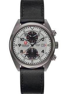 Швейцарские наручные мужские часы Swiss military hanowa 06-4227.30.009. Коллекция Airborne