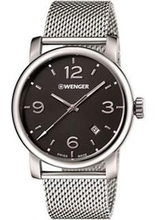 Швейцарские наручные мужские часы Wenger 01.1041.124. Коллекция Urban Metropolitan