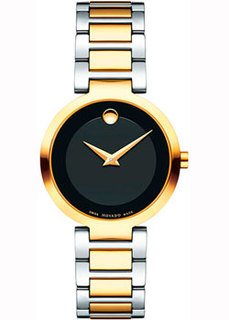 Швейцарские наручные женские часы Movado 0607102. Коллекция Modern Classic
