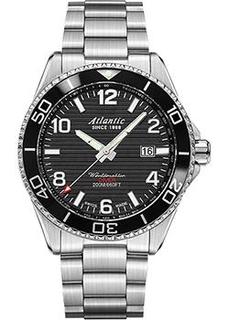 Швейцарские наручные мужские часы Atlantic 55375.47.65S. Коллекция Worldmaster Diver