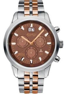 Швейцарские наручные мужские часы Atlantic 73465.43.81R. Коллекция Seacloud