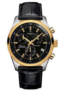 Швейцарские наручные мужские часы Atlantic 65451.43.61. Коллекция Seamove
