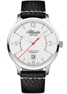 Швейцарские наручные мужские часы Atlantic 68750.41.25. Коллекция Speedway Royale
