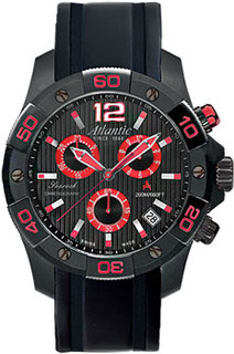 Швейцарские наручные мужские часы Atlantic 87471.49.65R. Коллекция Searock
