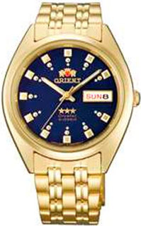 Японские наручные мужские часы Orient AB00001D. Коллекция Three Star
