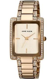 fashion наручные женские часы Anne Klein 2838CHGB. Коллекция Crystal