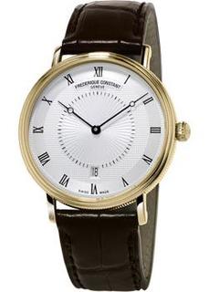 Швейцарские наручные мужские часы Frederique Constant FC-306MC4S35. Коллекция Slim Line Automatic
