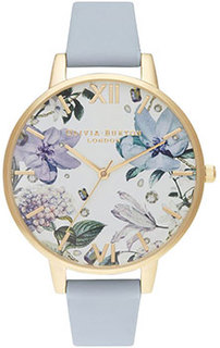 fashion наручные женские часы Olivia Burton OB16BF21. Коллекция Bejewelled Florals