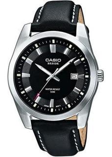 Японские наручные мужские часы Casio BEM-116L-1A. Коллекция Beside