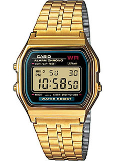 Японские наручные мужские часы Casio A-159WGEA-1E. Коллекция Vintage