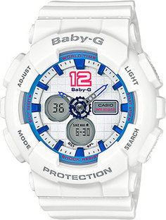 Японские наручные женские часы Casio BA-120-7B. Коллекция Baby-G