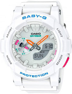 Японские наручные женские часы Casio BGA-185-7A. Коллекция Baby-G