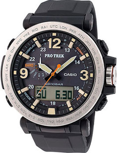Японские наручные мужские часы Casio PRG-600-1E. Коллекция Pro-Trek