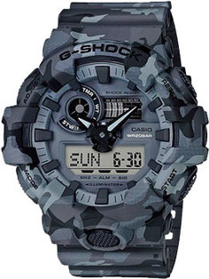 Японские наручные мужские часы Casio GA-700CM-8A. Коллекция G-Shock