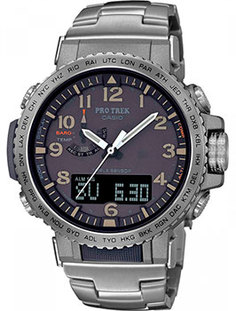 Японские наручные мужские часы Casio PRW-50T-7AER. Коллекция Pro-Trek
