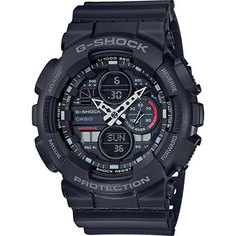 Японские наручные мужские часы Casio GA-140-1A1ER. Коллекция G-Shock