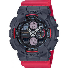 Японские наручные мужские часы Casio GA-140-4AER. Коллекция G-Shock