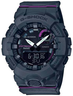 Японские наручные женские часы Casio GMA-B800-8AER. Коллекция G-Shock