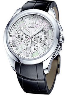 fashion наручные женские часы Sokolov 148.30.00.000.07.01.2. Коллекция Gran Turismo