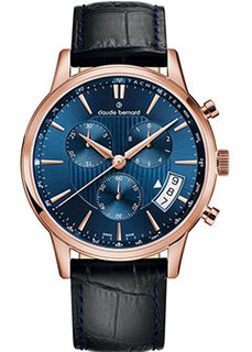 Швейцарские наручные мужские часы Claude Bernard 01002-37RBUIR. Коллекция Classic Gents