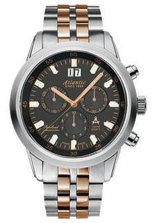 Швейцарские наручные мужские часы Atlantic 73465.43.61R. Коллекция Seacloud