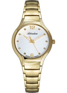 Швейцарские наручные женские часы Adriatica 3798.1173Q. Коллекция Bracelet