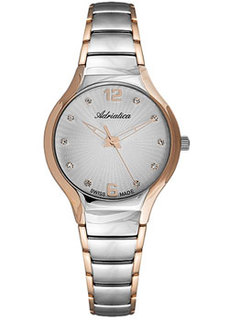 Швейцарские наручные женские часы Adriatica 3798.R177Q. Коллекция Ladies