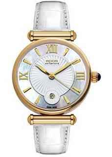 Швейцарские наручные женские часы Epos 8000.700.22.68.10. Коллекция Quartz