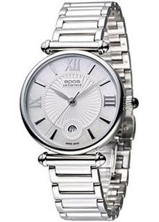 Швейцарские наручные женские часы Epos 8000.700.20.68.30. Коллекция Quartz