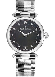 Швейцарские наручные женские часы Claude Bernard 20508-3MNANN. Коллекция Dress Code