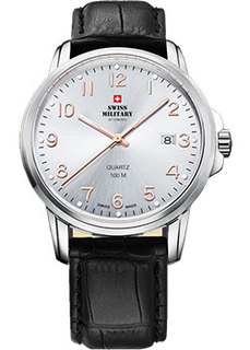Швейцарские наручные мужские часы Swiss military SM34039.09. Коллекция Classic