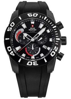 Швейцарские наручные мужские часы Swiss military SM34031.02. Коллекция Sports