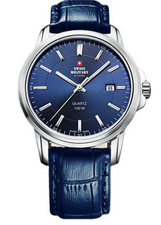 Швейцарские наручные мужские часы Swiss military SM34039.15. Коллекция Classic