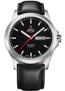 Швейцарские наручные мужские часы Swiss military SMP36040.11. Коллекция Day Date