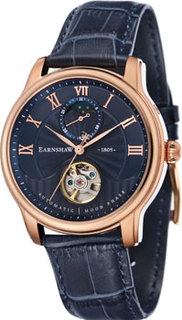 мужские часы Earnshaw ES-8066-06. Коллекция Longitude Moonphase