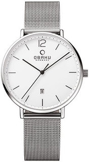 fashion наручные мужские часы Obaku V181GDCWMC. Коллекция Mesh