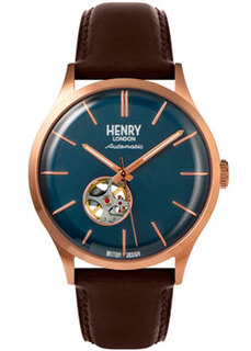 fashion наручные мужские часы Henry London HL42-AS-0278. Коллекция Heritage Automatic