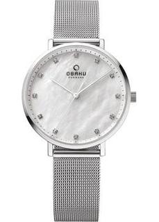 fashion наручные женские часы Obaku V186LXCWMC. Коллекция Mesh
