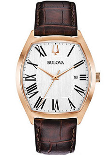 Японские наручные мужские часы Bulova 97B173. Коллекция Classic