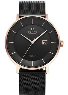 fashion наручные мужские часы Obaku V222GRVBMB. Коллекция Mesh