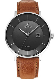 fashion наручные мужские часы Obaku V222GRCJRZ. Коллекция Leather