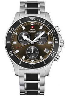 Швейцарские наручные мужские часы Swiss military SM34067.03. Коллекция Sports