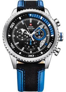 Швейцарские наручные мужские часы Swiss military SM34042.08. Коллекция Sports