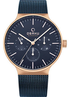 fashion наручные мужские часы Obaku V229GMVLML. Коллекция Mesh