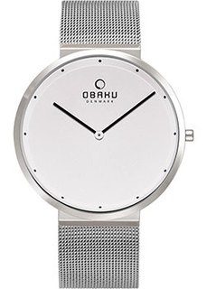 fashion наручные мужские часы Obaku V230GXCWMC. Коллекция Ultra Slim