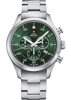 Швейцарские наручные мужские часы Swiss military SM34076.03. Коллекция Pilot