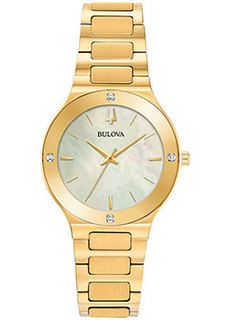 Японские наручные женские часы Bulova 97R102. Коллекция Millennia